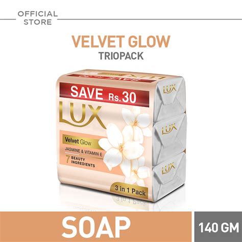lux velvet glow soap trio pack gm price  pakistan view latest