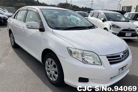 2012 Toyota Corolla Axio White For Sale Stock No 94069 Japanese