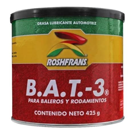 Grasa Roshfrans Para Baleros Bat 3 16kg MercadoLibre