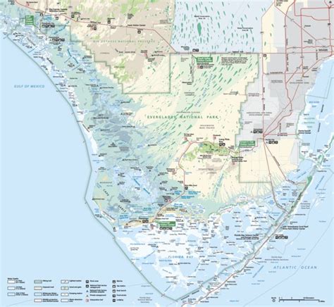 Everglades National Park Map by US National Park Service | Avenza Maps