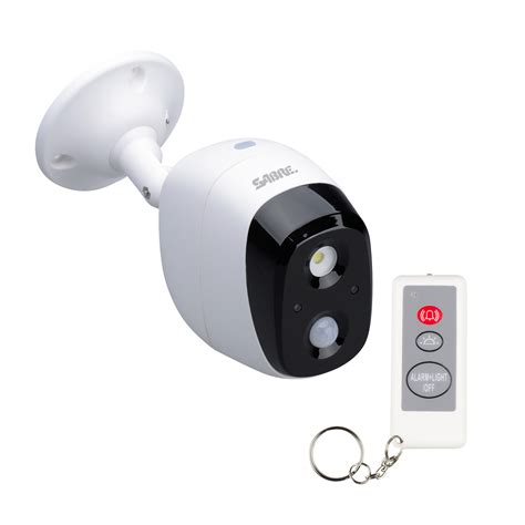 Sabre 2 In 1 Motion Sensor Alarm And Light Security Camera