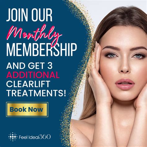 Monthly Membership And Clearlift Treatments Feel Ideal Med Spa