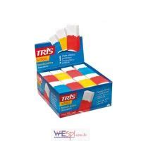 Wespi Atacado BORRACHA BRANCA TRIS SCHOOL C CAPA PLAST COLOR UN DP