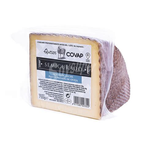 Covap Queso De Oveja Semicurado Cu A G