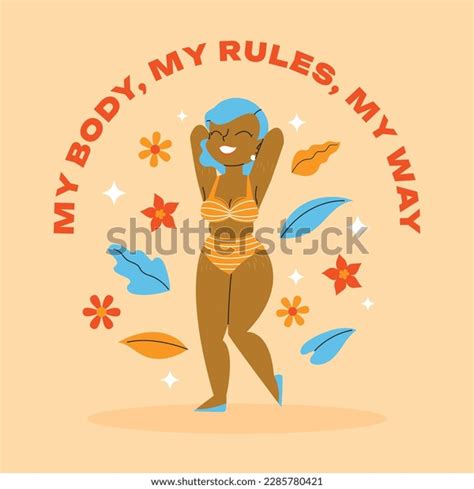 Body Positive Concept Body Positive Movement Stock Vector Royalty Free 2285780421 Shutterstock