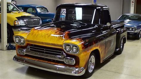 1958 Chevrolet Apache Hot Rod Pickup Big Block Youtube