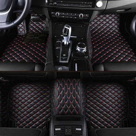 Imeish Car Floor Mats Are Compatible With 90 Sedans From 1999 2022 With Leather