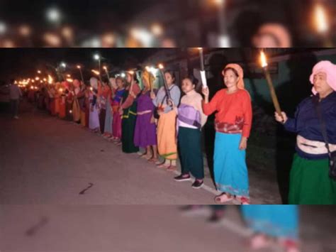 Manipur Women Hit The Streets For Peace Zee Business