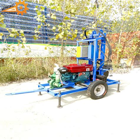 Water Well Drilling Rig Manufacturers M Hydraulic Trailer Water