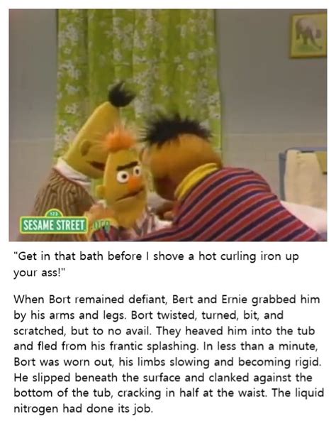 Bort Finally Takes His Bath Rbertstrips