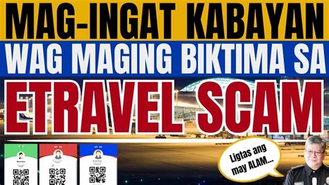 🔴travel Update Paalala Ng Bureau Of Immigration Mag Ingat Sa Mga Scammer Ng Etravel