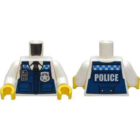 Torses Lego® Lego® Mini Figurine Torse Officier De Police 6l La Boutique Briques Passion