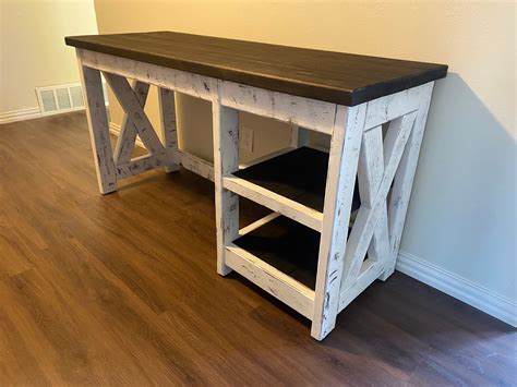 Farmhouse Desk Planswith Pictures - Etsy