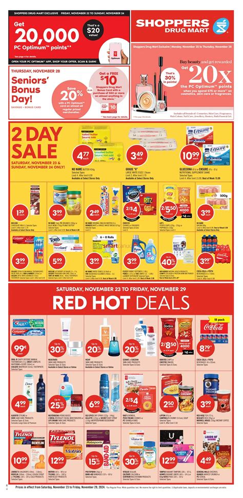 Shoppers Drug Mart On Flyer November To