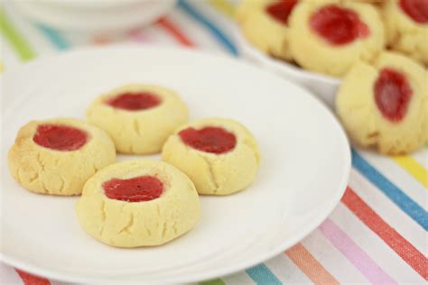 Jam Drops Thumbprint Cookies Thezonghan