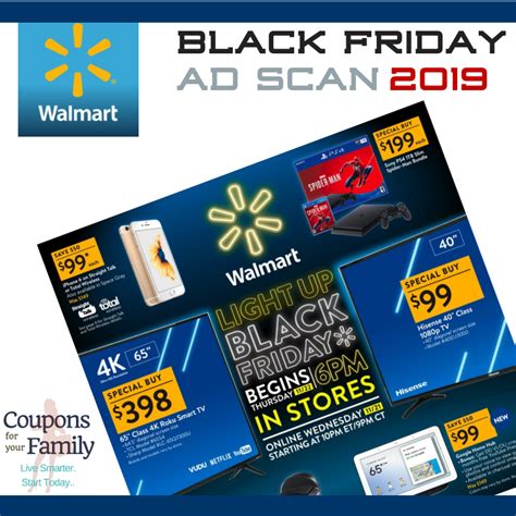 Walmart Black Friday Ad And Deals 2019 Doorbusters Live Online Now