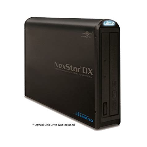 Vantec Nst S Bk Nexstar Dx Usb External Enclosure For Sata Blu