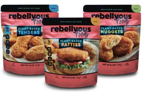 Rebellyous Foods Adds Plant Based Options 2021 02 04 Meat Poultry