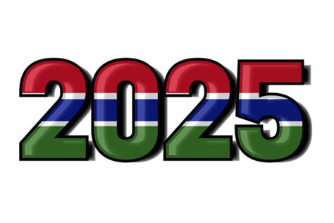 2025 Gambia Transparent PNG, Vector, PSD, and Clipart With Transparent