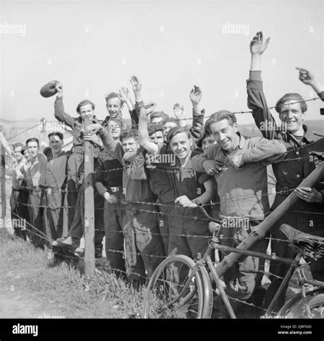 The British Army In North West Europe 1944 45 Liberated Pows At Stalag