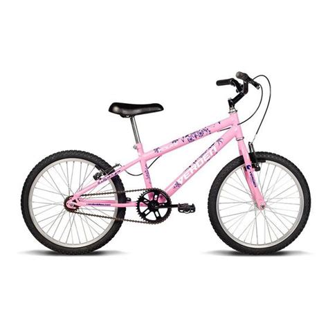 Bicicleta Juvenil Aro 20 Folks Rosa Roxo Verden Bikes Bicicleta