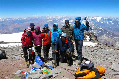 Aconcagua South America 6961m 22837ft Madison Mountaineering
