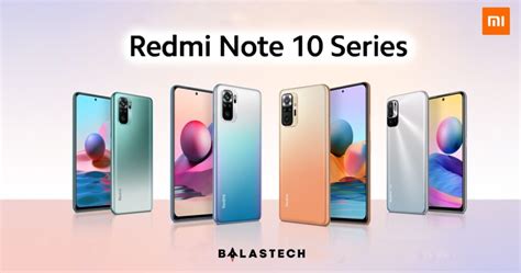 Redmi Note 10 Series Is Now Officially Launched