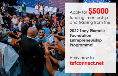 Fondation Tony Elumelu Agir Pour Impacter La Jeunesse Africaine