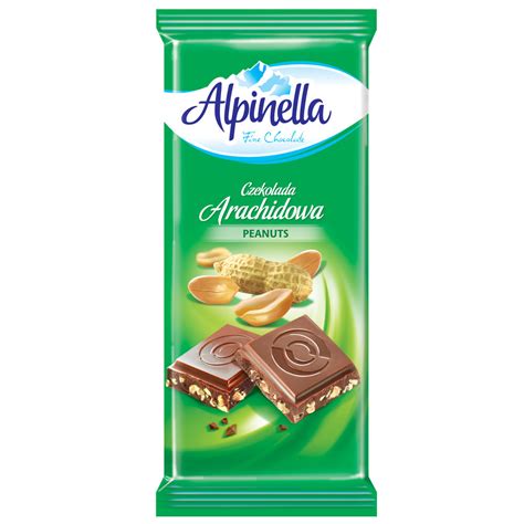 Alpinella Czekolada Mleczna Arachidowa 90g Alpinella Sklep EMPIK