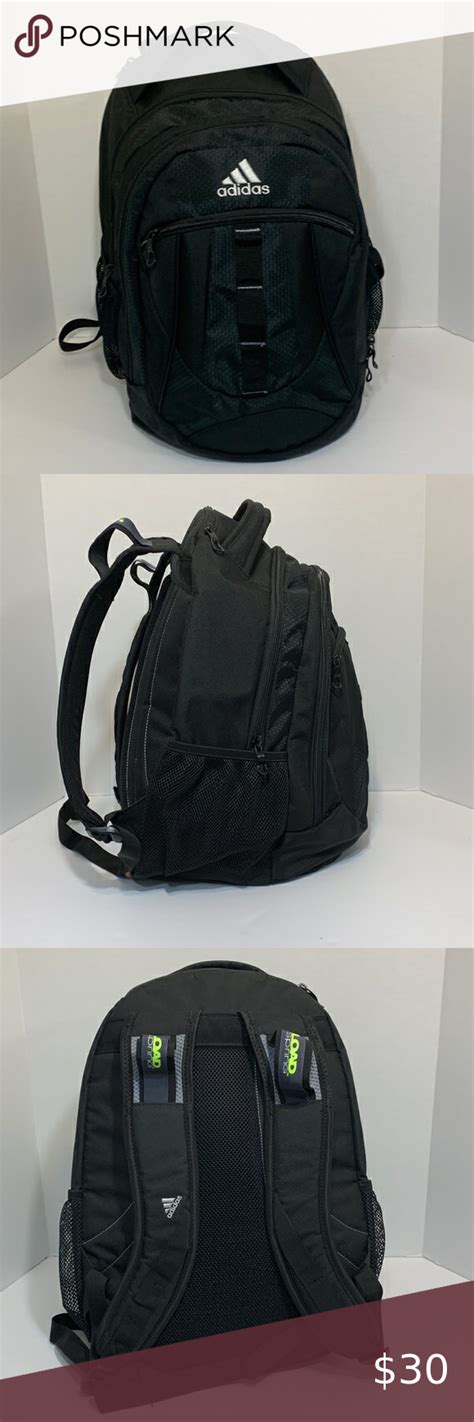 Barely Ever Used Adidas Black Backpack Rn 90288 Black Adidas Black