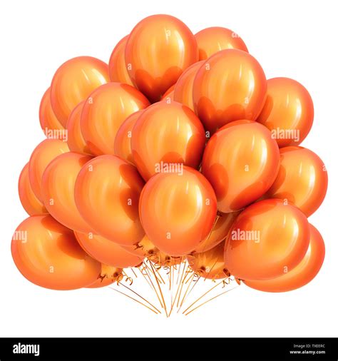 Fiesta De Cumplea Os De Color Naranja Brillante Decoraci N Globos