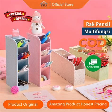 Jual Rak Pensil Tempat Pensil Storage Pulpen Pensil Alat Tulis