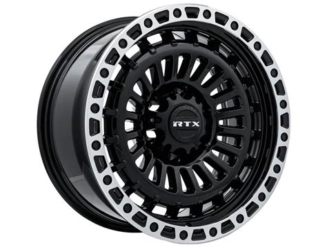 RTX Off Road Gloss Black Moab Wheels RealTruck