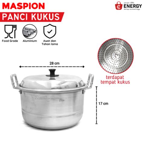 Maspion Panci Kukus Cm Energy Bali