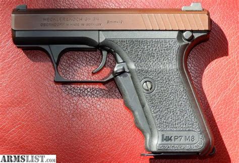 Armslist For Sale Rare And Sought After Heckler And Koch Hk P7m8 P7 M8 Unfired Since Factory