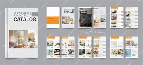 Premium Vector Creative A4 Product Catalog Design Or Catalogue Design