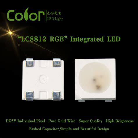 Built In Ic Apa Ws B Sk Lc Pin Digital Rgb Smd Led