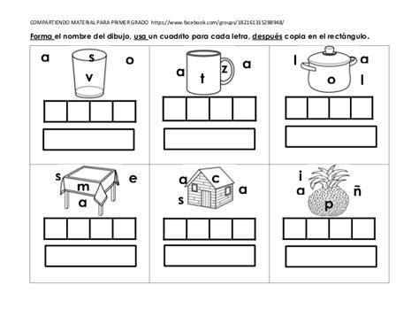 Ejercicios Para Separar Palabras De Material Para Diagram Acting