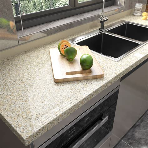 Lacheery 16x317 Granite Contact Paper For Countertops Waterproof Marble Peel And Stick