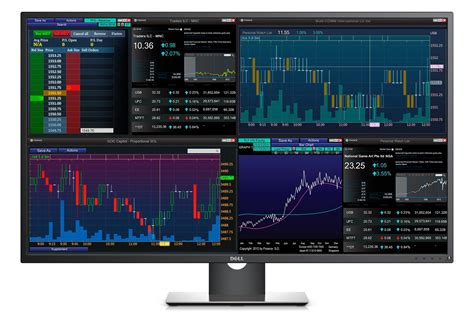 Dell's 43-inch, 4K monitor supports four clients on one screen | Engadget