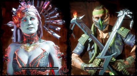 Cetrion V Kabal Dialogues Mortal Kombat 11 Youtube