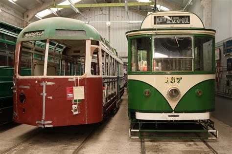 Trams Blackpool Transport 298 Crich Tramway Village A Photo On