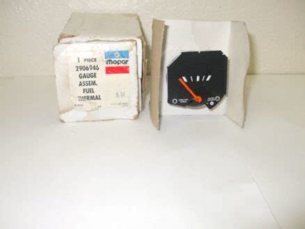 Nos Mopar Fuel Gauge Dodge Truck D W Models With Oil Gauge