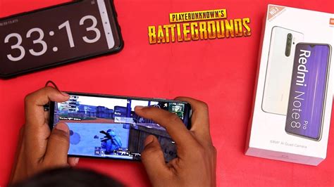 Redmi Note Pro Pubg Test Four Finger Claw Heating Test Battery