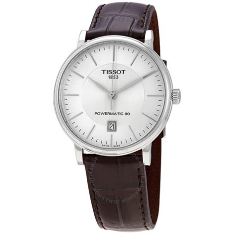 Tissot Carson Premium Automatic Silver Dial Mens Watch T1224071603100 7611608287538 Watches