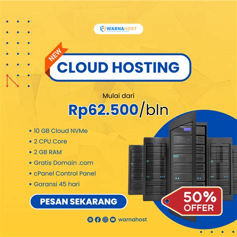 Promo Diskon Hosting VPS Dan Domain WarnaHost