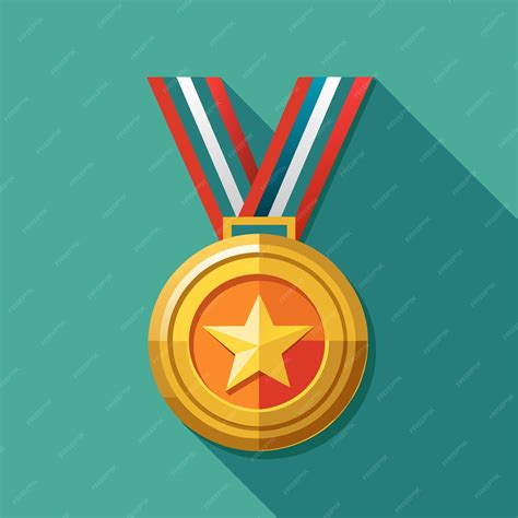 Premium Vector Gold Medal 3d Vector Illustration