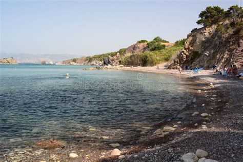 Baths of Aphrodite Beach. Akamas Peninsula. Paphos District. Cyprus ...