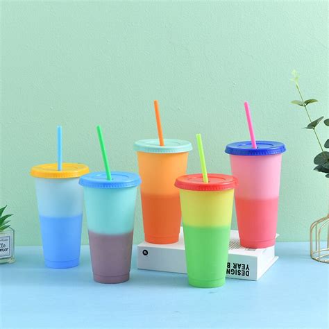 Jual JAVASHOP Tumbler Color Changing Cups Berubah Warna Botol Gelas