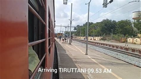 🚉tiruttani Railway Station Tamilnadu திருத்தணி ரயில் நிலையம்